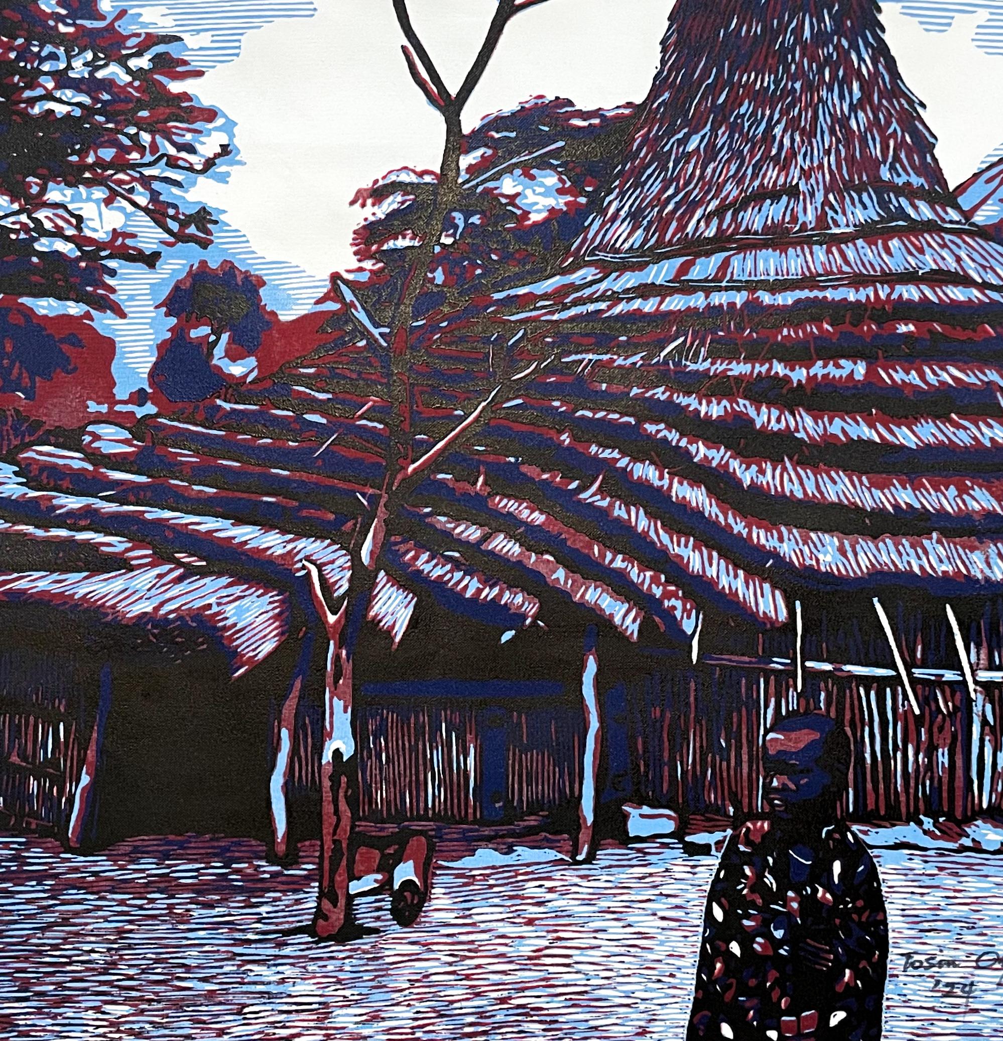 Procedimiento de envío
Obra de arte sin montar
Se envía en un tubo bien protegido desde Nigeria
Acompañado de un Certificado de Autenticidad.

Sobre el artista
Tosin Oyeniyi es un artista del grabado con un talento intrínseco, originario de