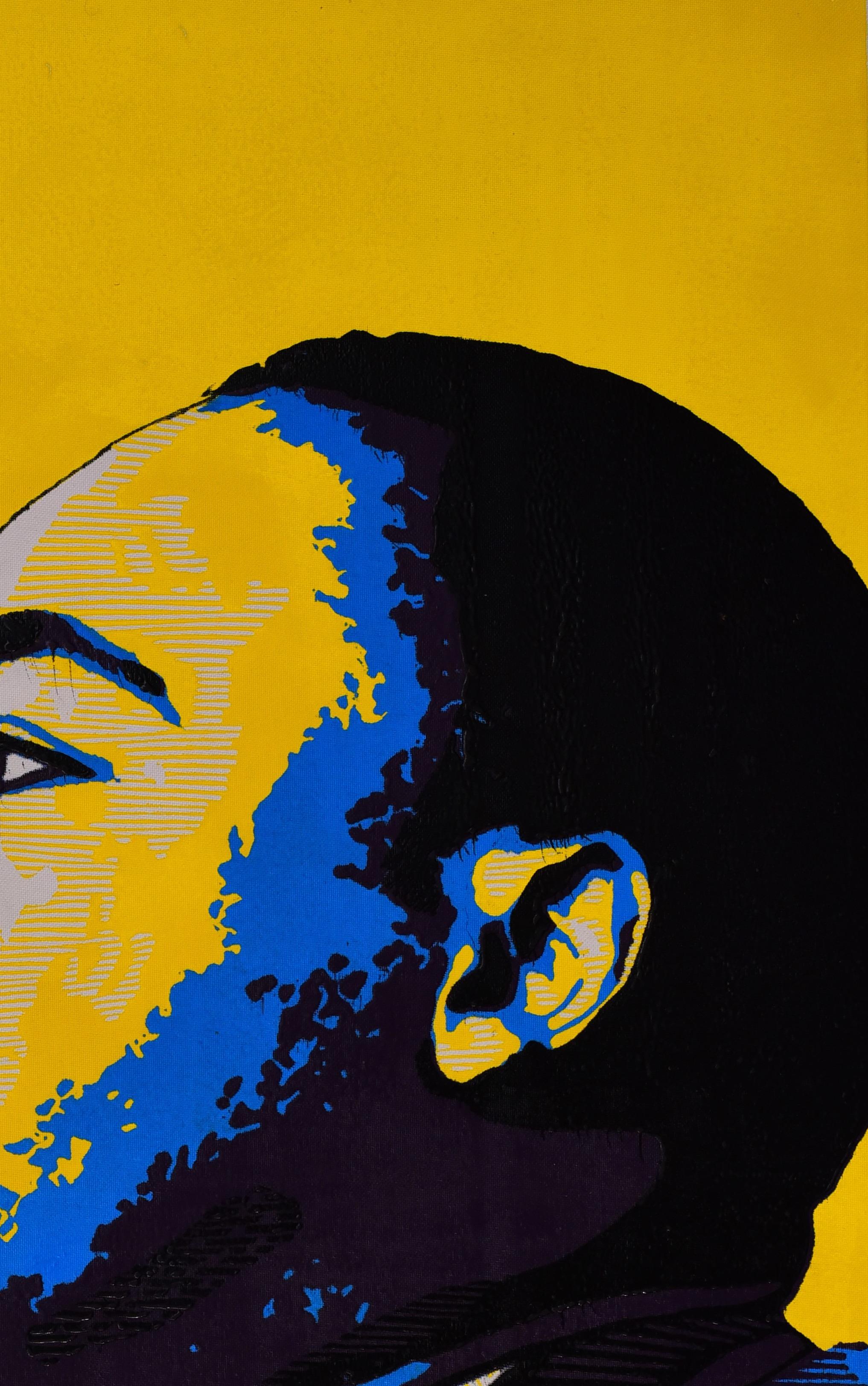 Black Prophet (Martin Luther King Jr) 2 - Contemporary Print by Tosin Oyeniyi 