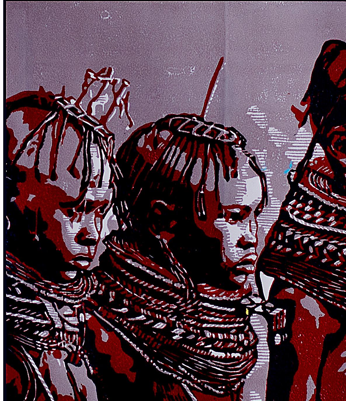 Indigenous Identity II - Print by Tosin Oyeniyi