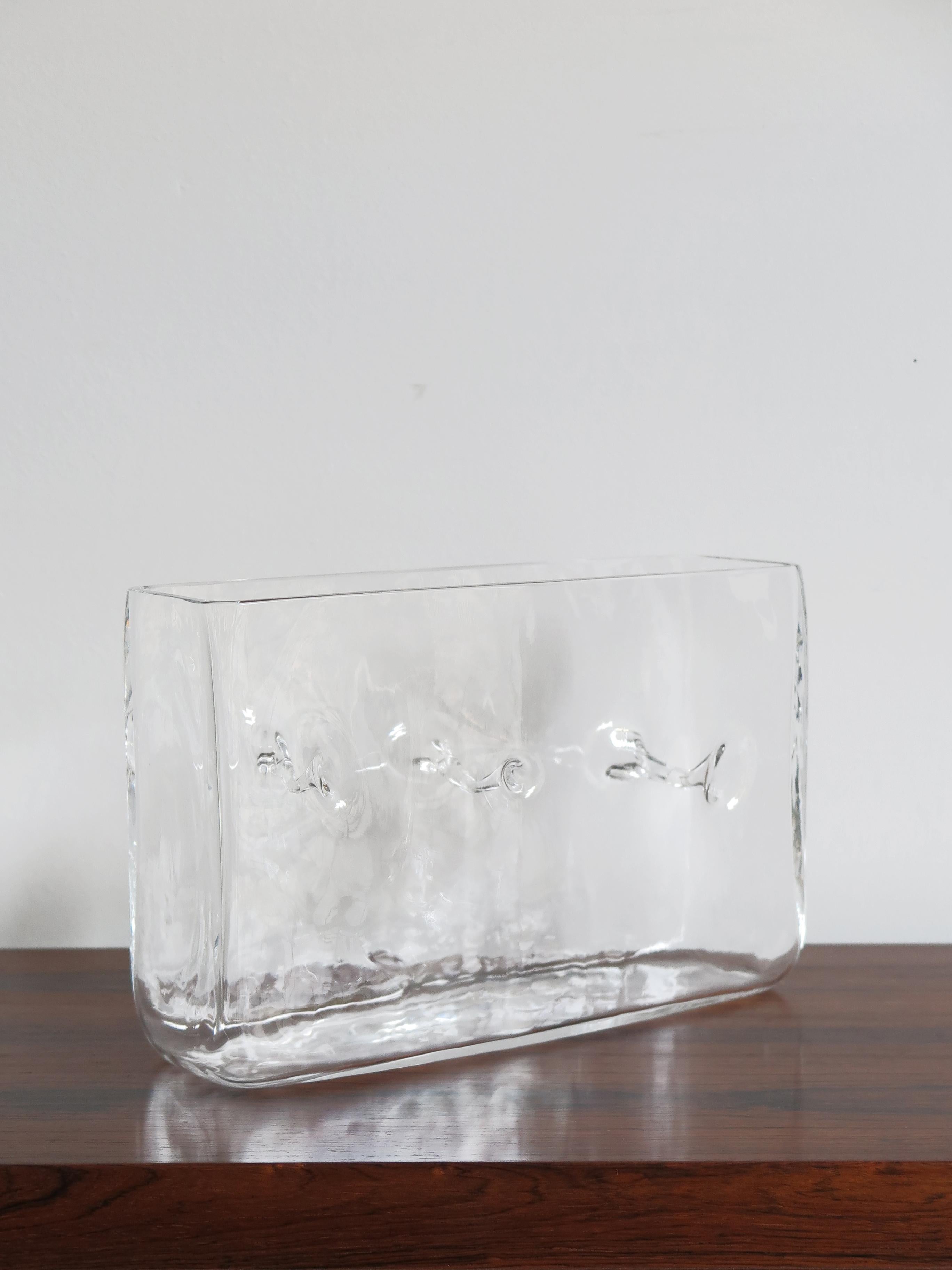 Toso Renato Italian Murano Glass Vases 