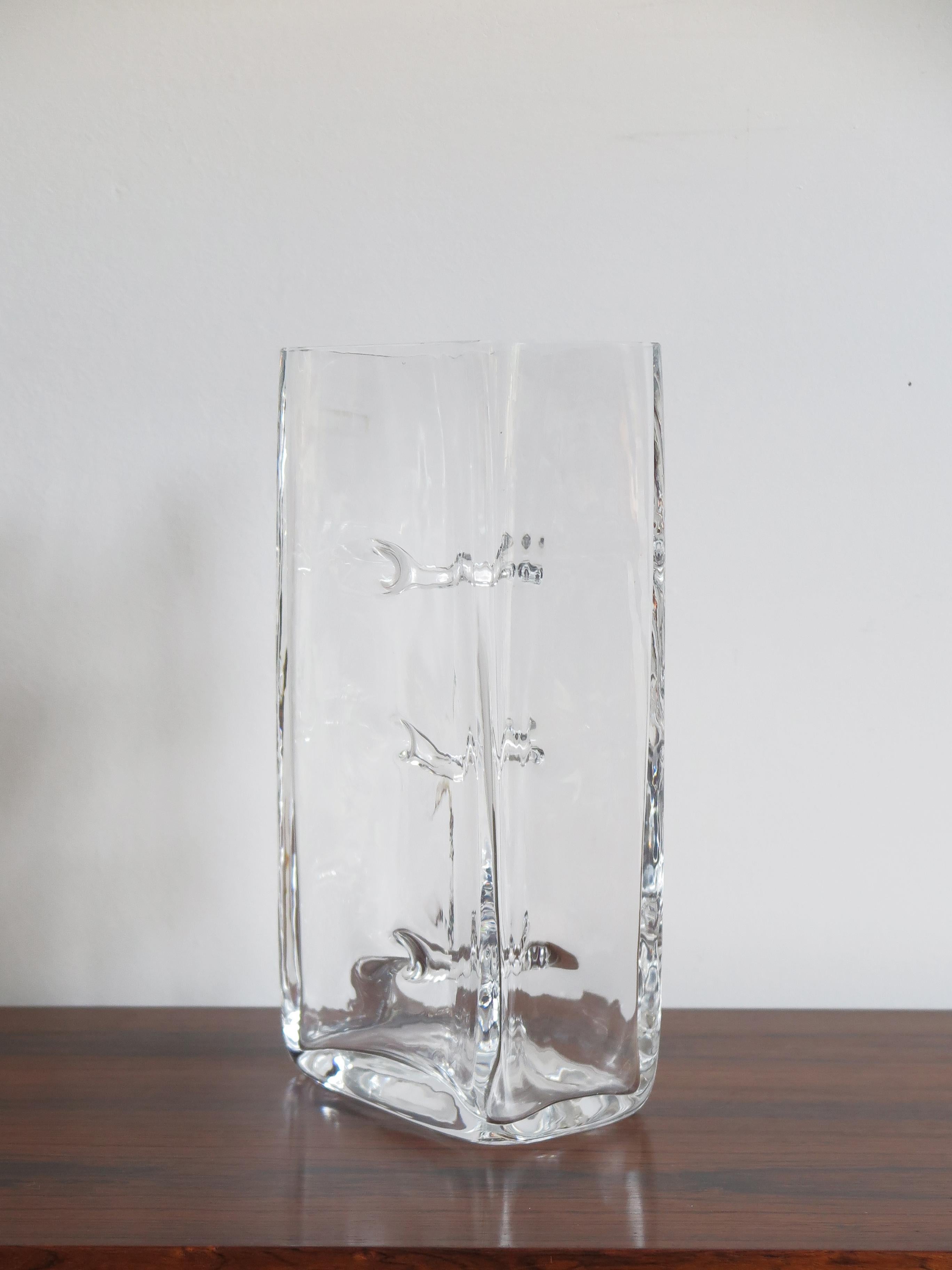 Toso Renato Italian Murano Glass Vases 