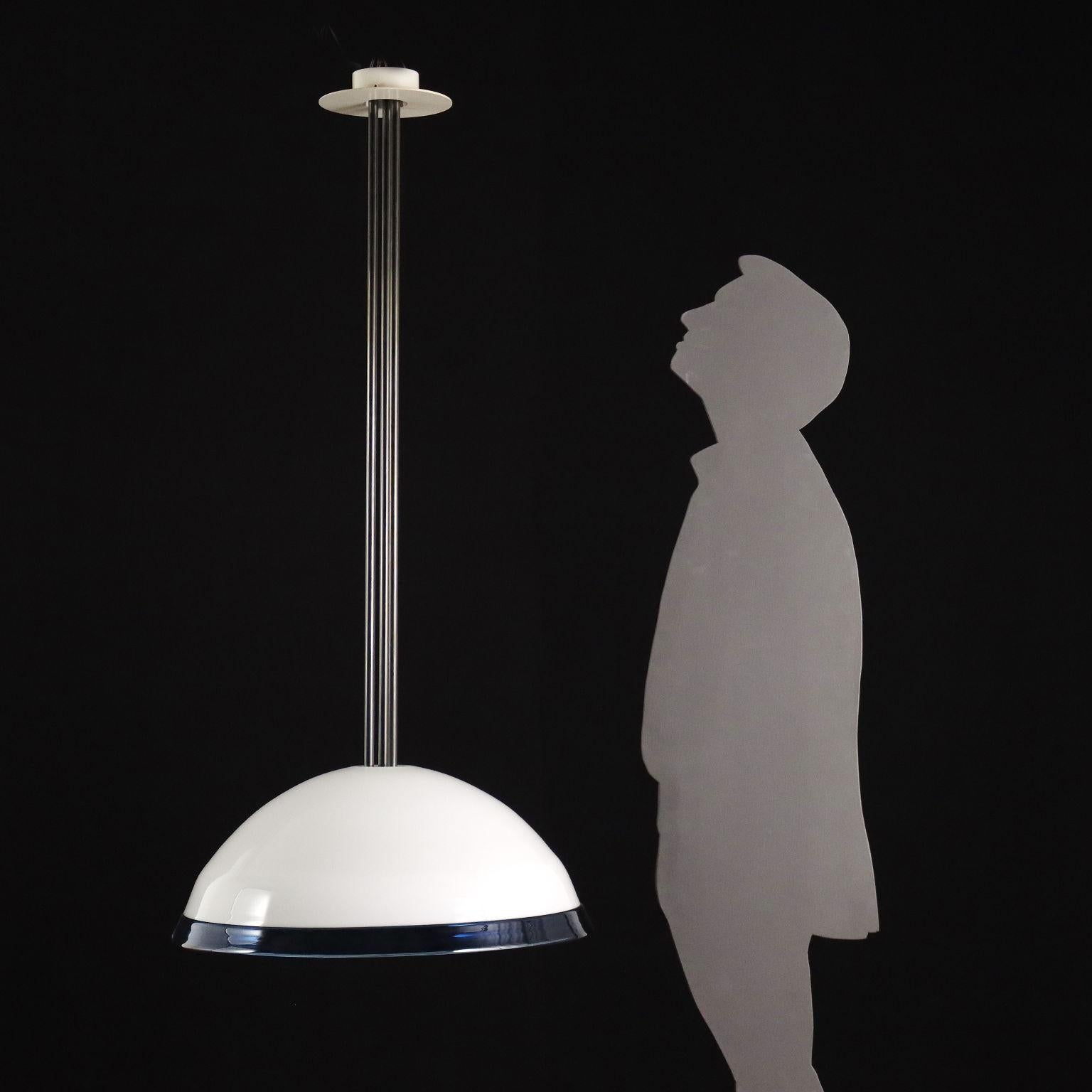 Toso Vintage-Lampe, Metall, Italien, 1980er Jahre (Moderne der Mitte des Jahrhunderts) im Angebot