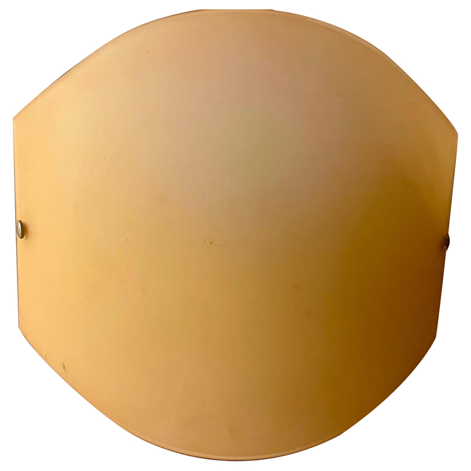 Illuminazione da parete Toso in vetro di Murano oro giallo, Italia 1990