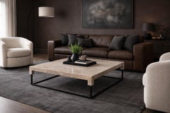 Tossa Marble Coffee Table Italian Marble Contemporary Modern Design Luxury Stock