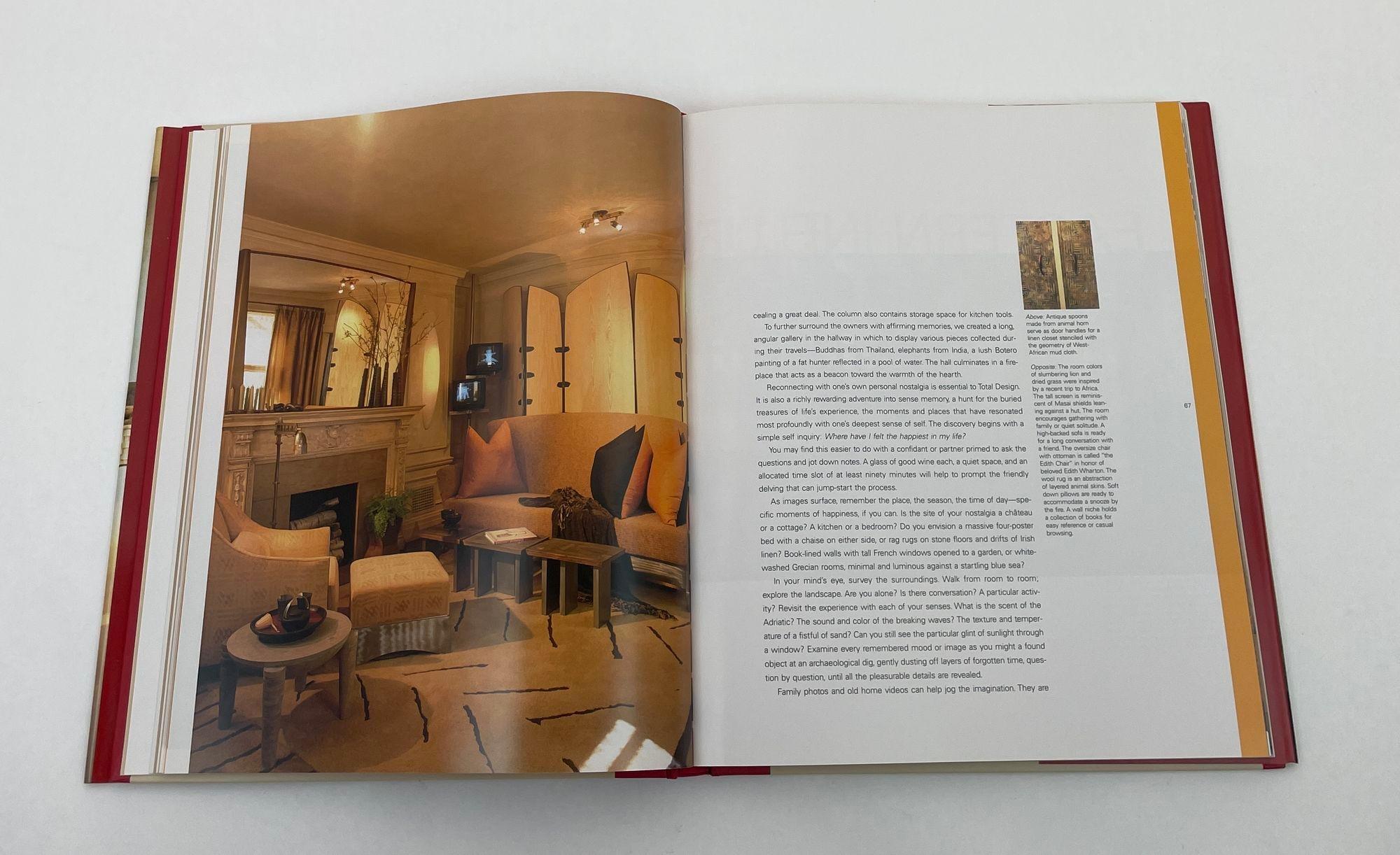 Total Design Contemplate Cleanse Clarify and Create Your Personal Spaces Livre en vente 2