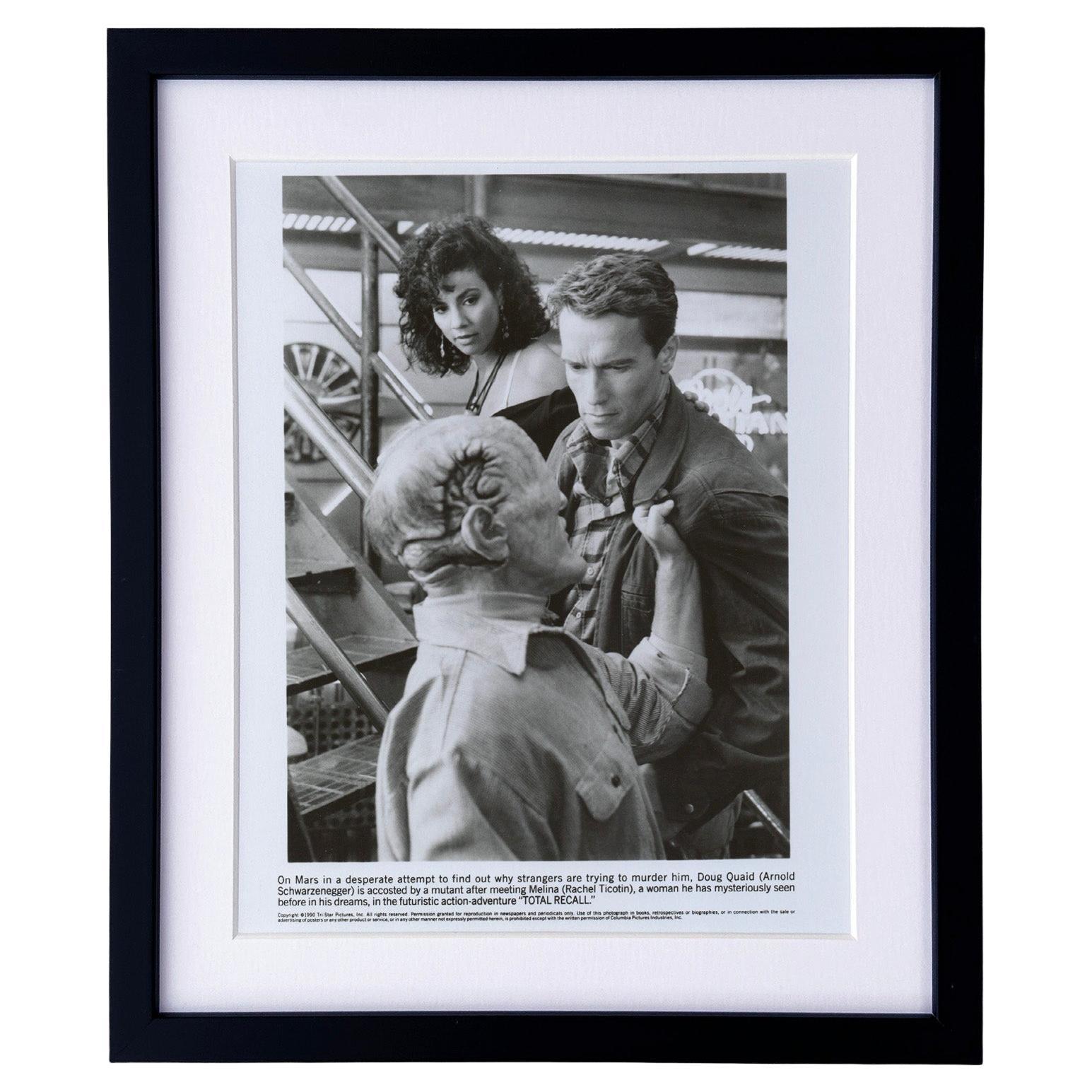 Total Recall (1990) Pressestatement - gerahmt
