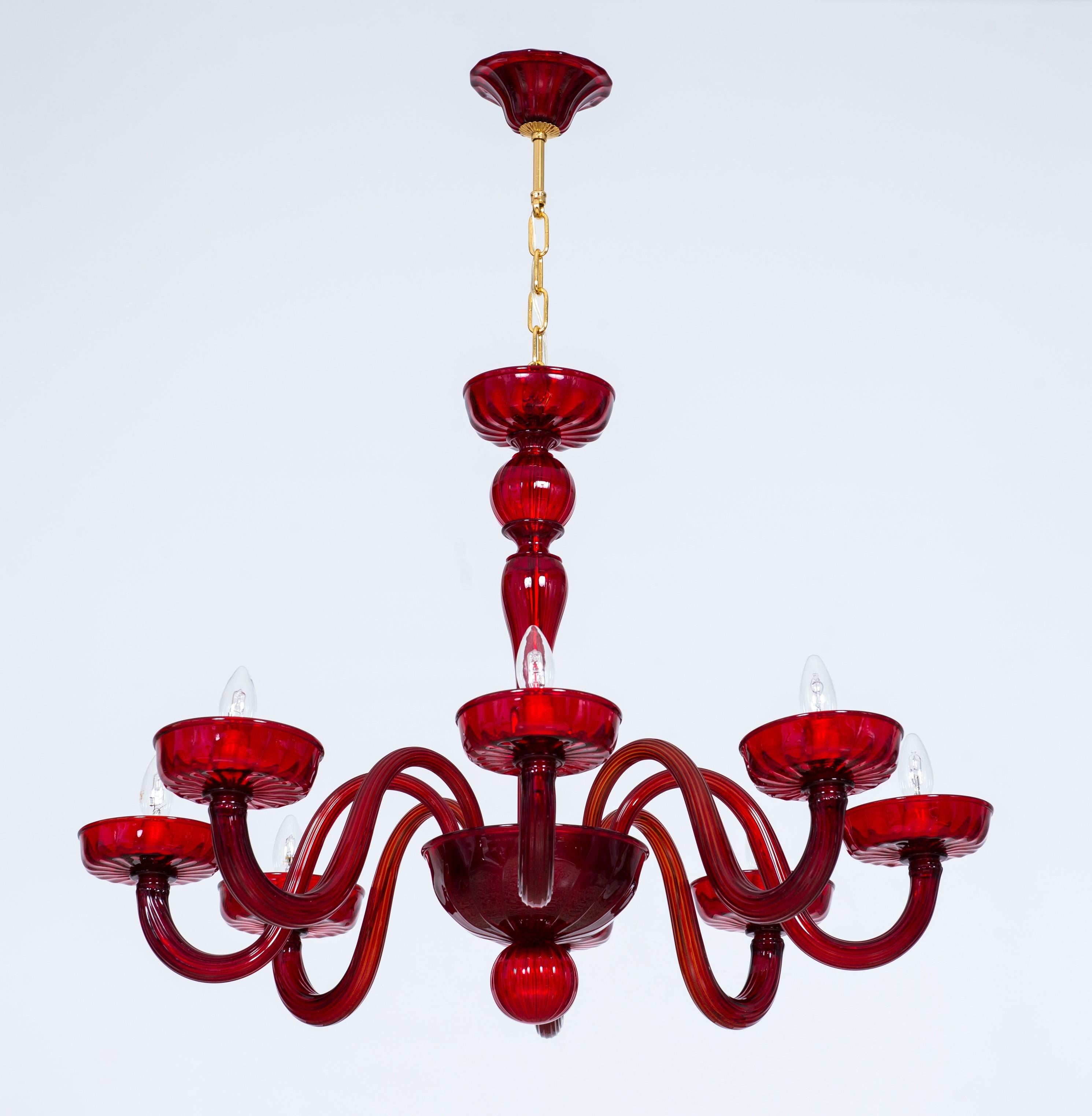 Floral Murano Glass Chandelier Pink and Gold Vintage Murano Gallery, Italy Floral Murano Glass Chandelier Pink and Gold Vintage Murano Gallery, Italy