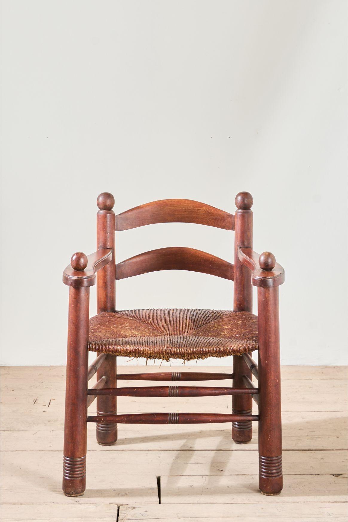 Sillón Charles Dudouyt totalmente original siglo XX en venta