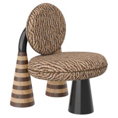 Totara Armchair by Ömer ÖZTÜRK Handmade in Portugal Lacquered wood
