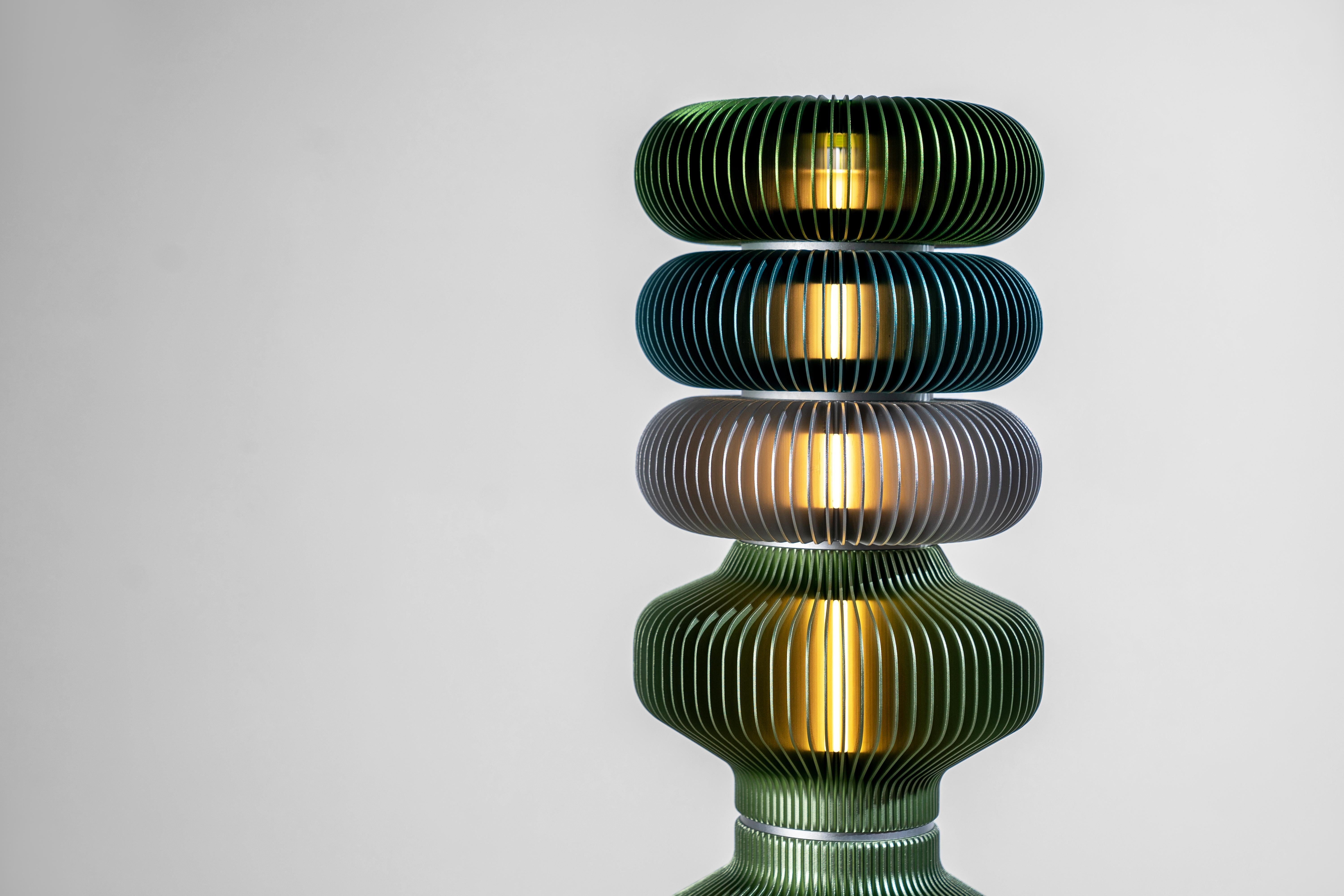TOTEM-10 by Michael Young, Contemporary Design Floor Lamp For Sale 8