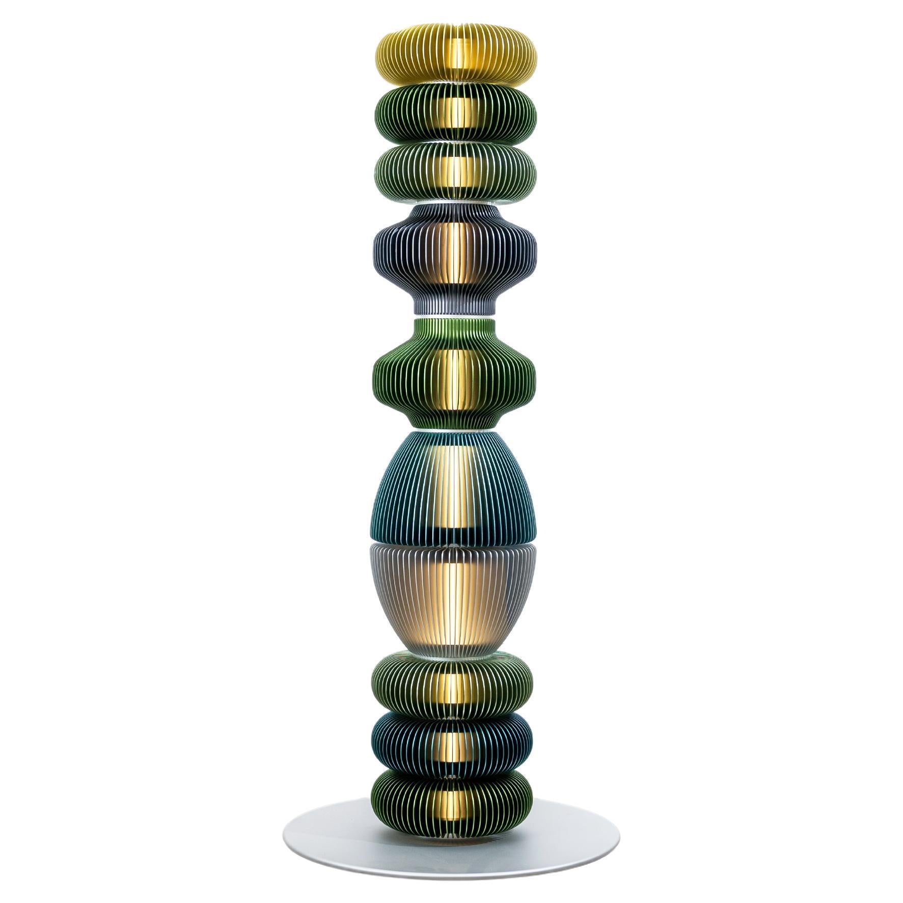 TOTEM-12 by Michael Young, lampadaire au design Contemporary