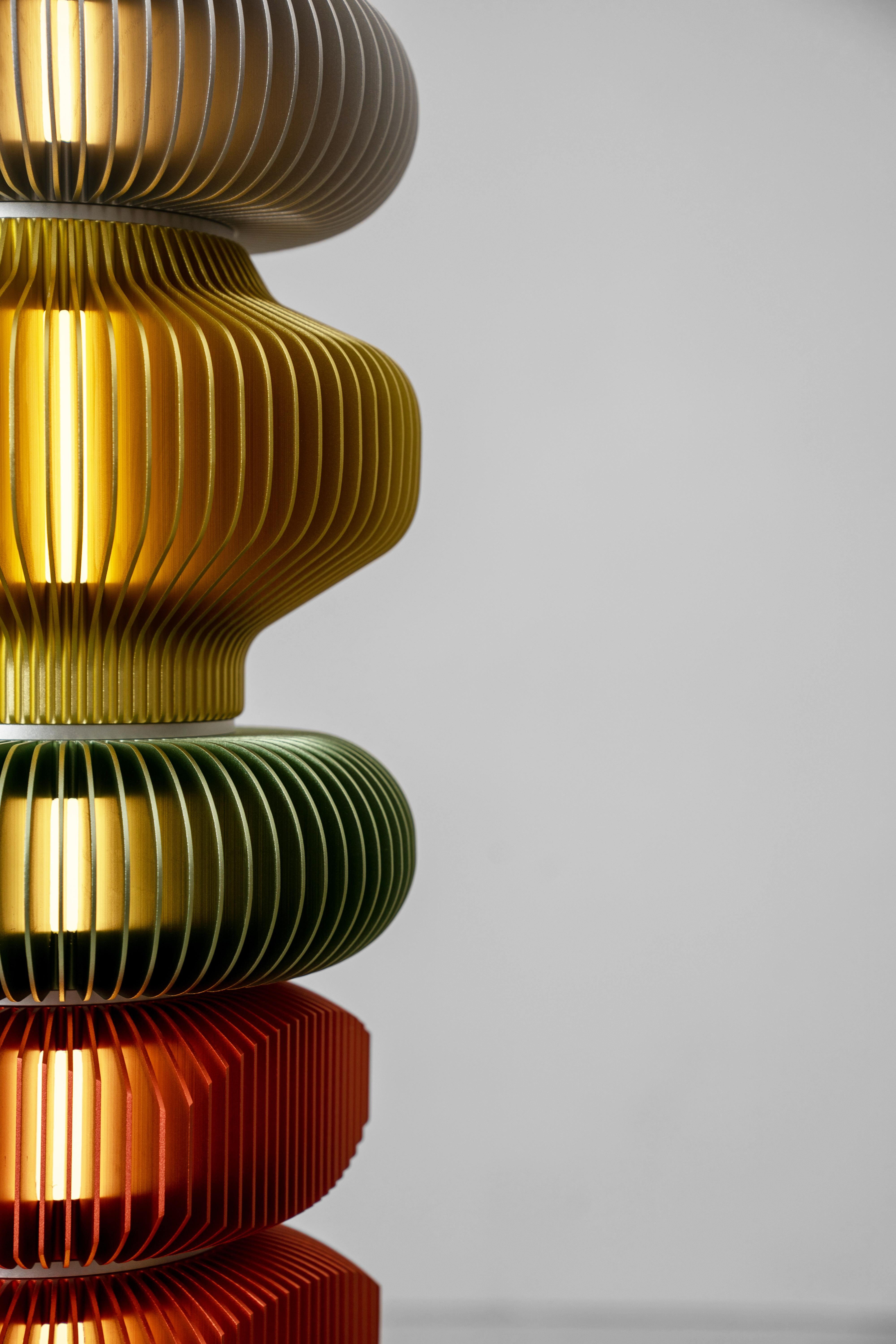 TOTEM-13 di Michael Young, lampada da terra dal design contemporaneo in vendita 5