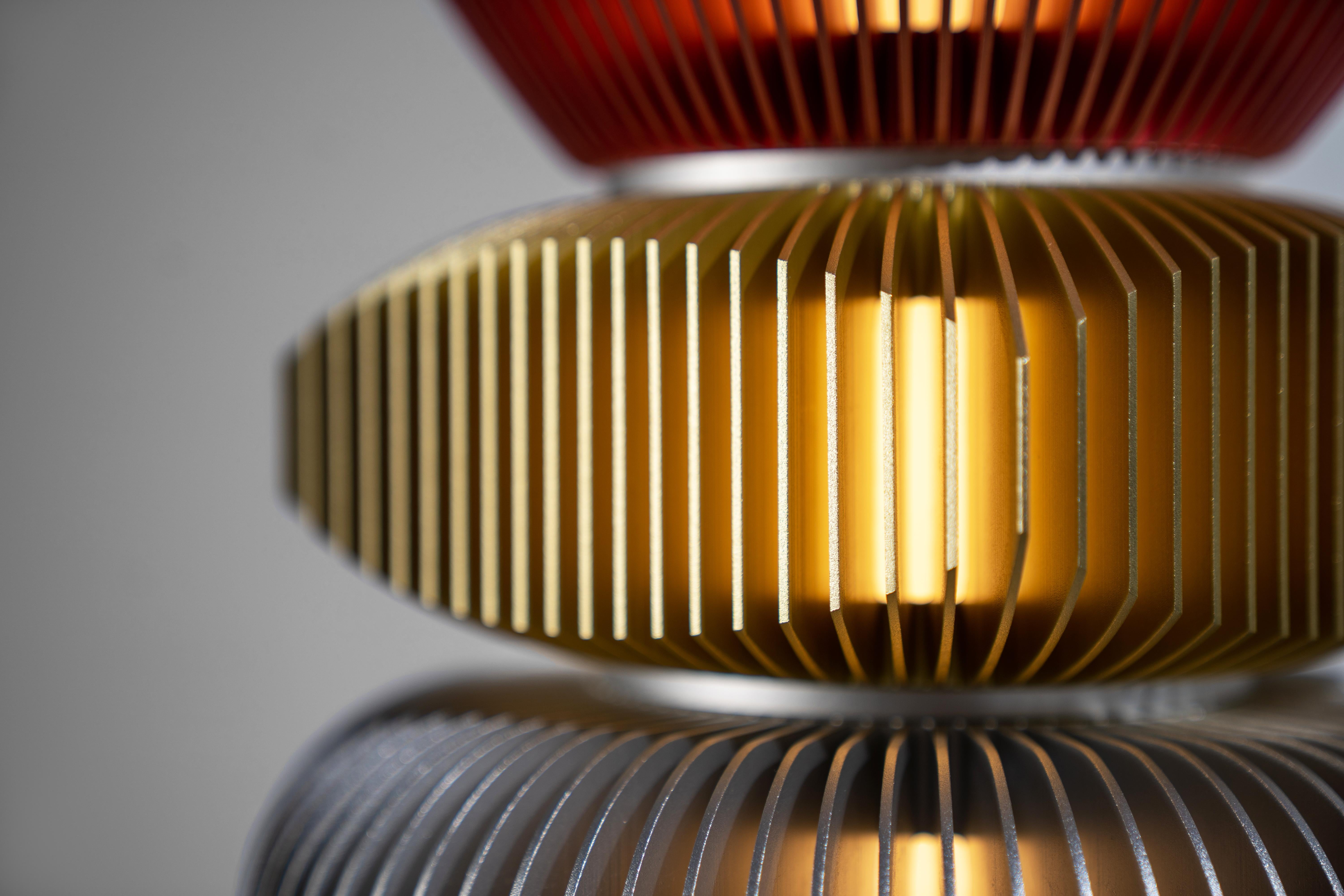 TOTEM-13 di Michael Young, lampada da terra dal design contemporaneo in vendita 8