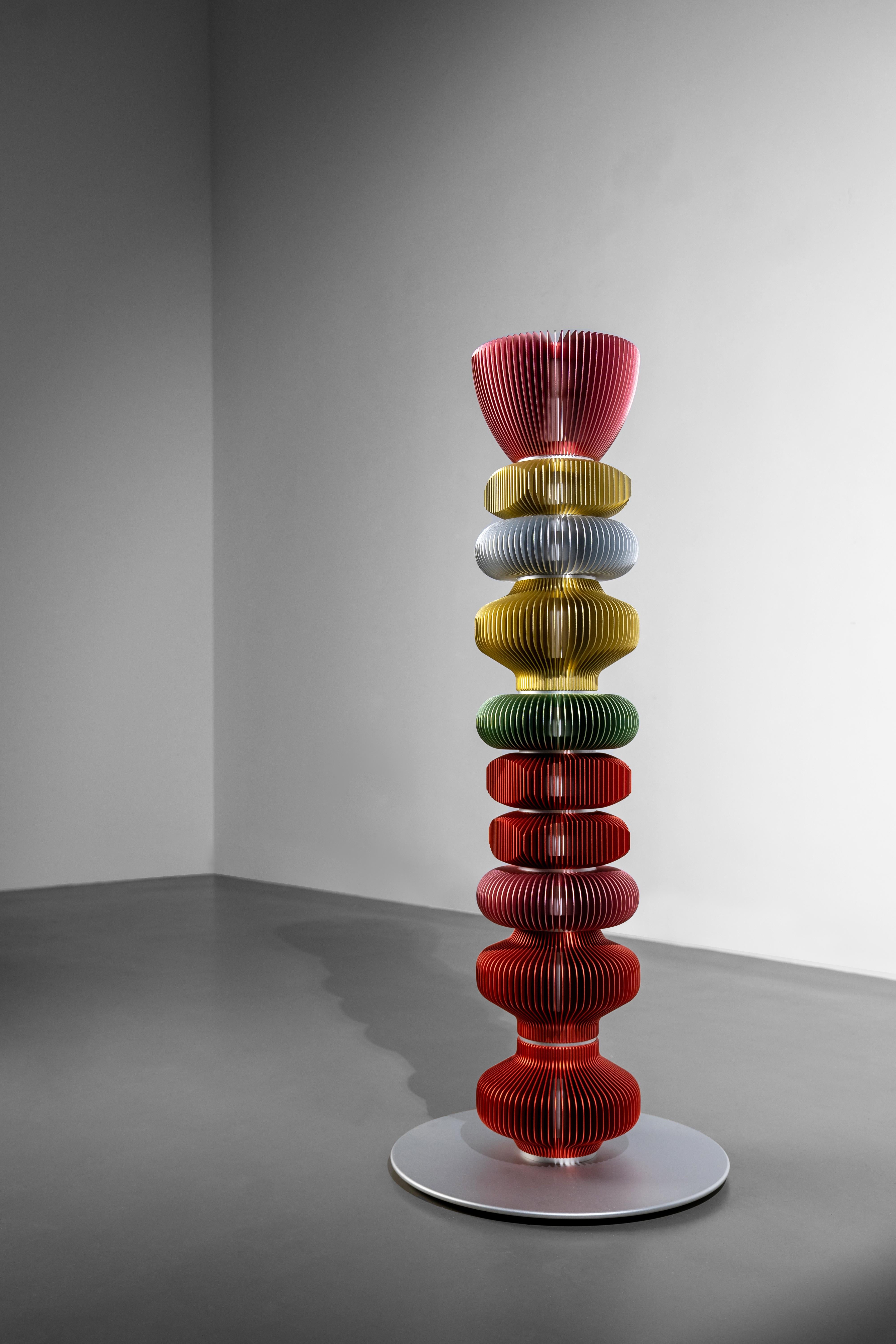 TOTEM-13 di Michael Young, lampada da terra dal design contemporaneo in vendita 2