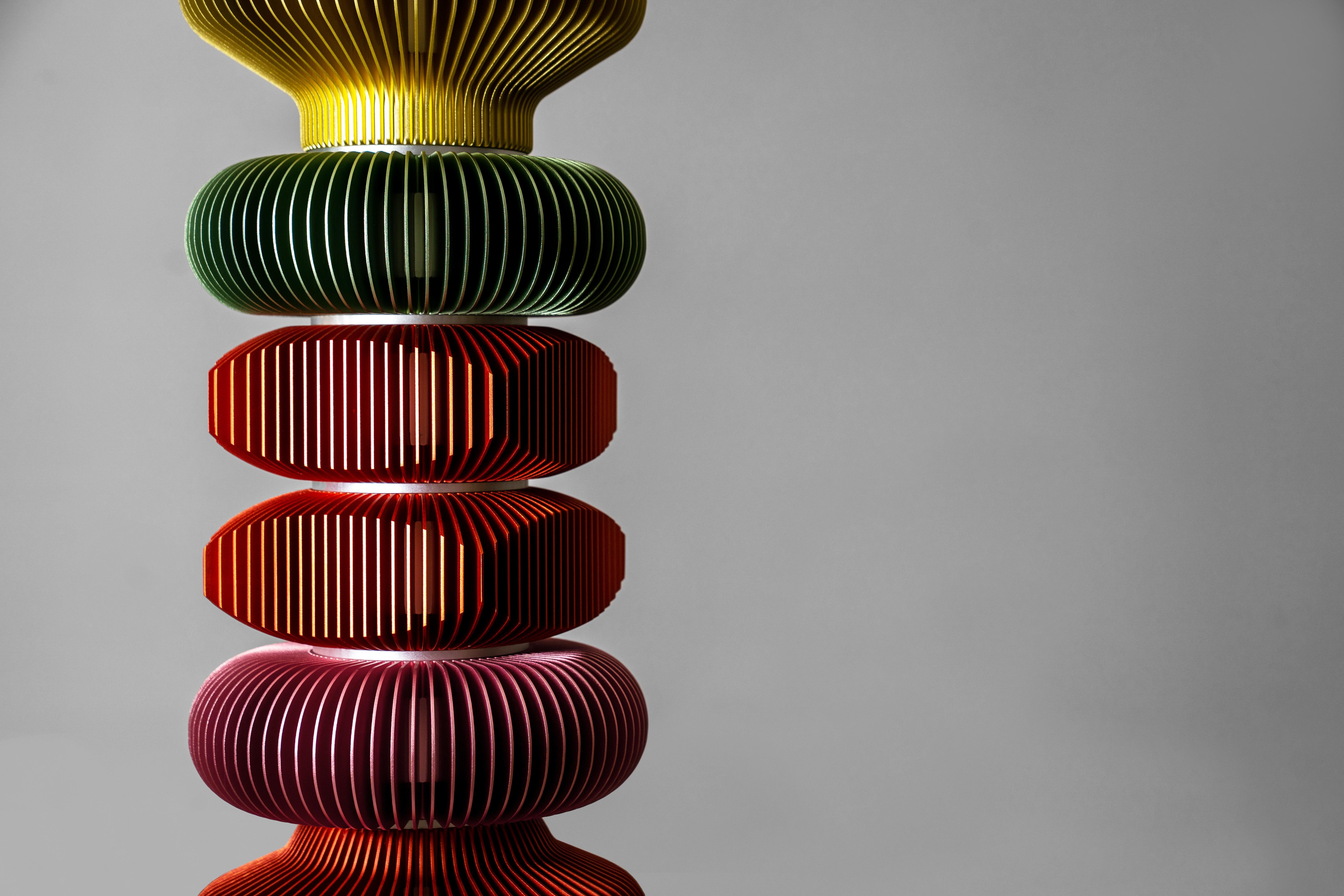 TOTEM-13 di Michael Young, lampada da terra dal design contemporaneo in vendita 4
