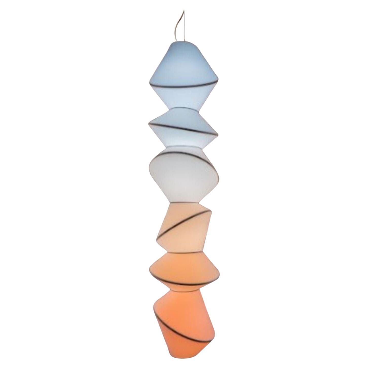 Totem 6 Pieces Ceiling Lamp by Merel Karhof & Marc Trotereau For Sale