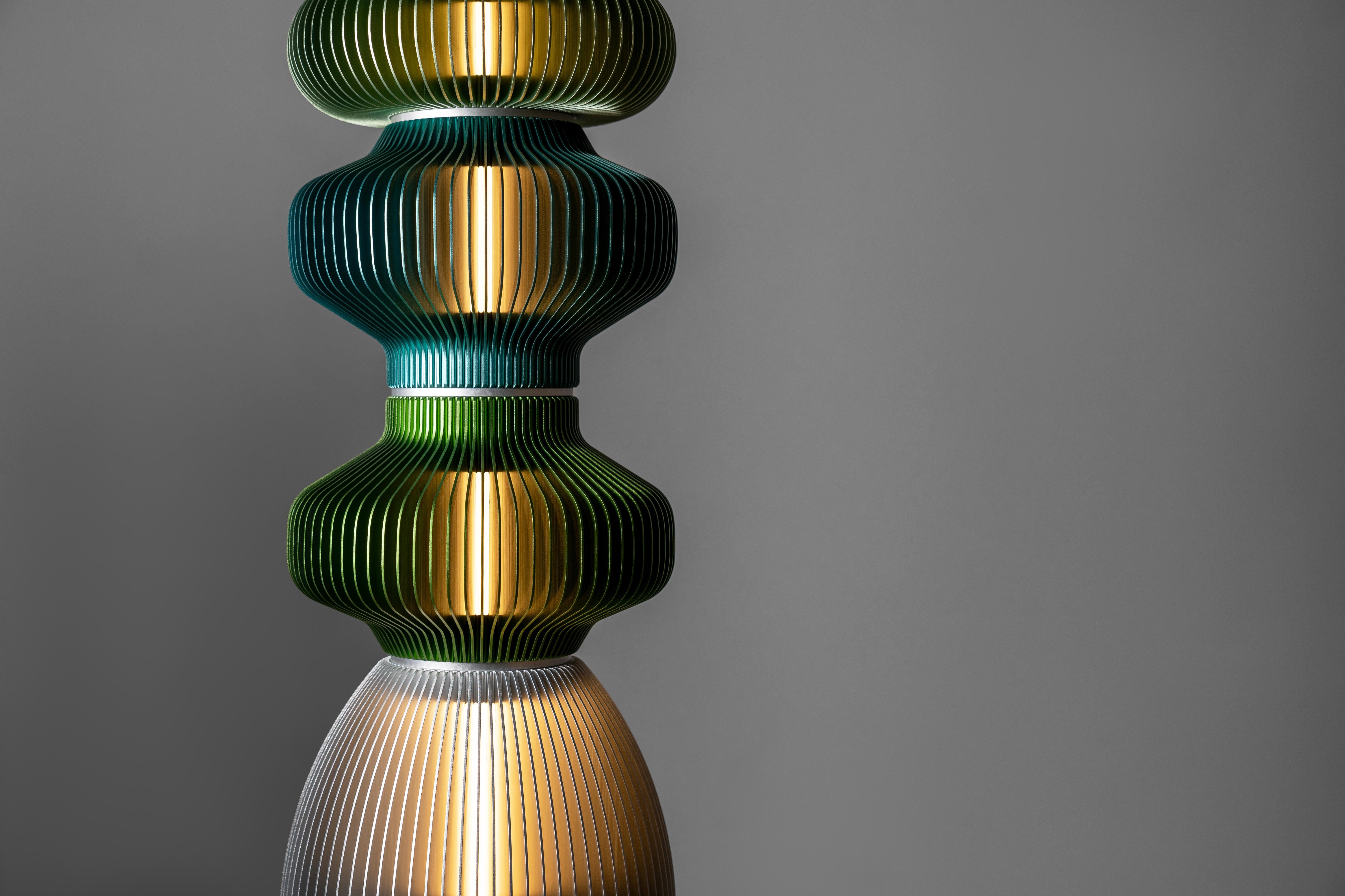 TOTEM-8 by Michael Young, lampadaire au design Contemporary en vente 5