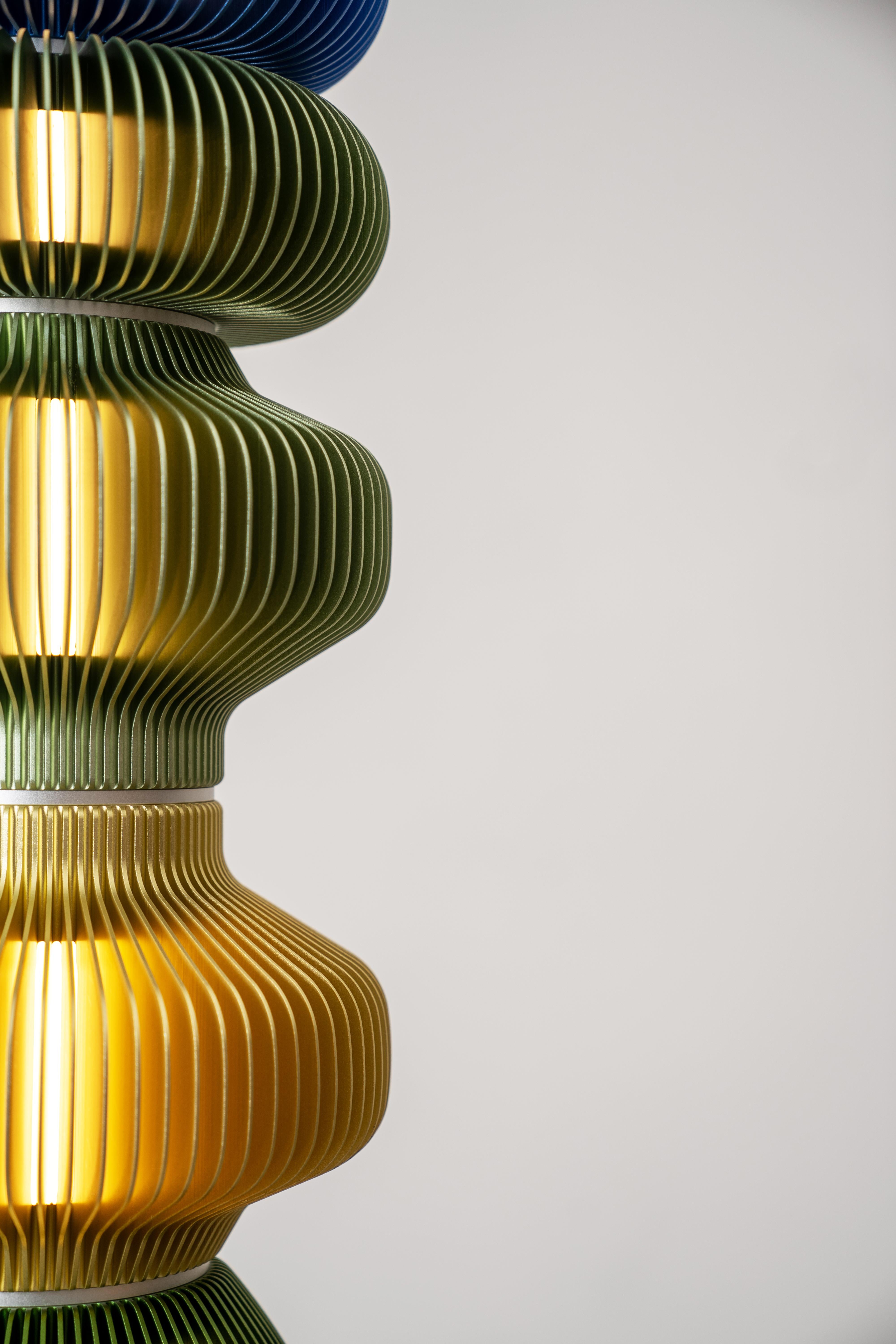 TOTEM-9 by Michael Young, lampadaire au design Contemporary en vente 6