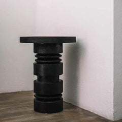 Totem Burnt Wood Stool