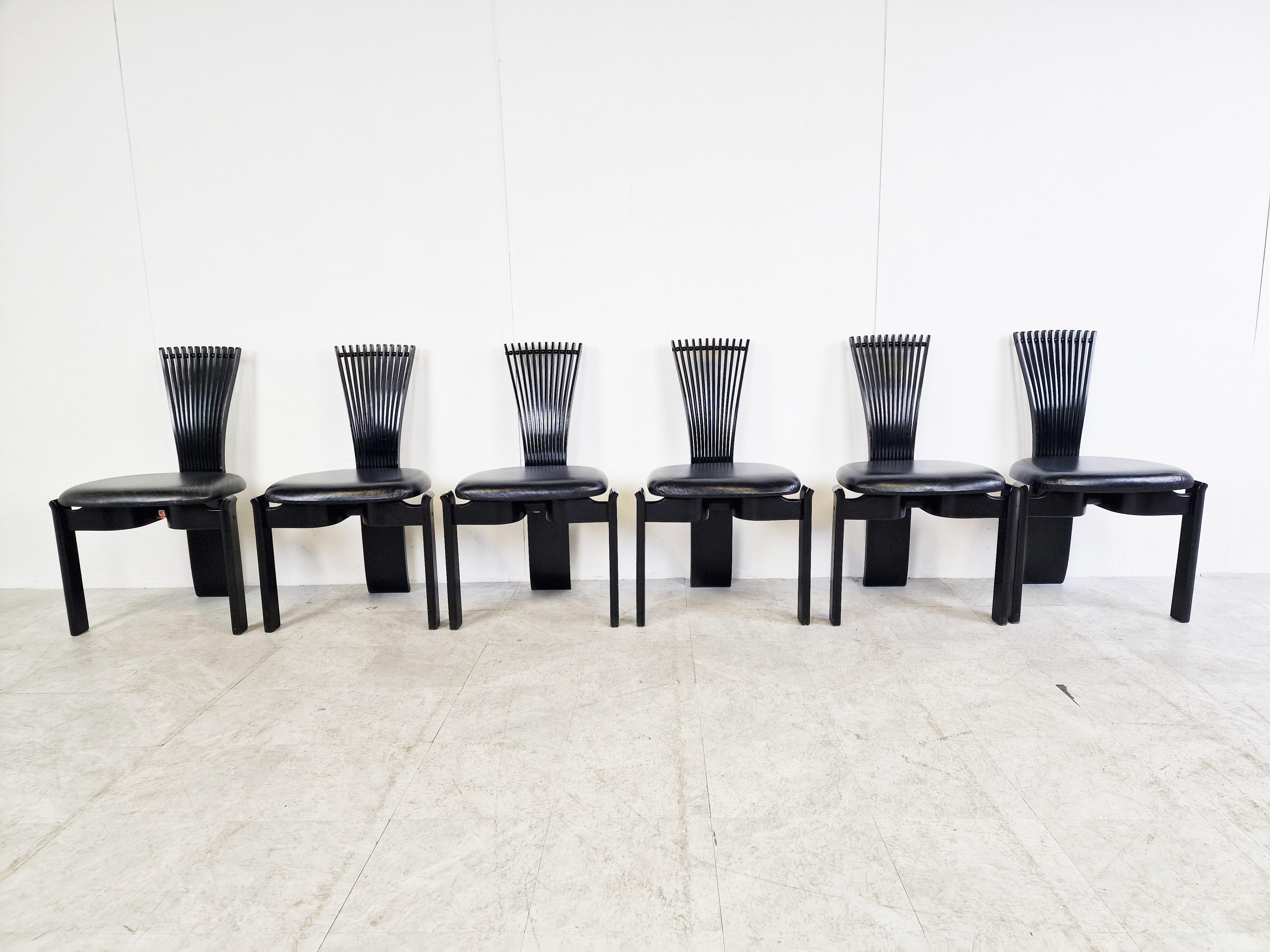 Post-Modern TOTEM Chairs by Torstein Nilsen for Westnofa, 1980