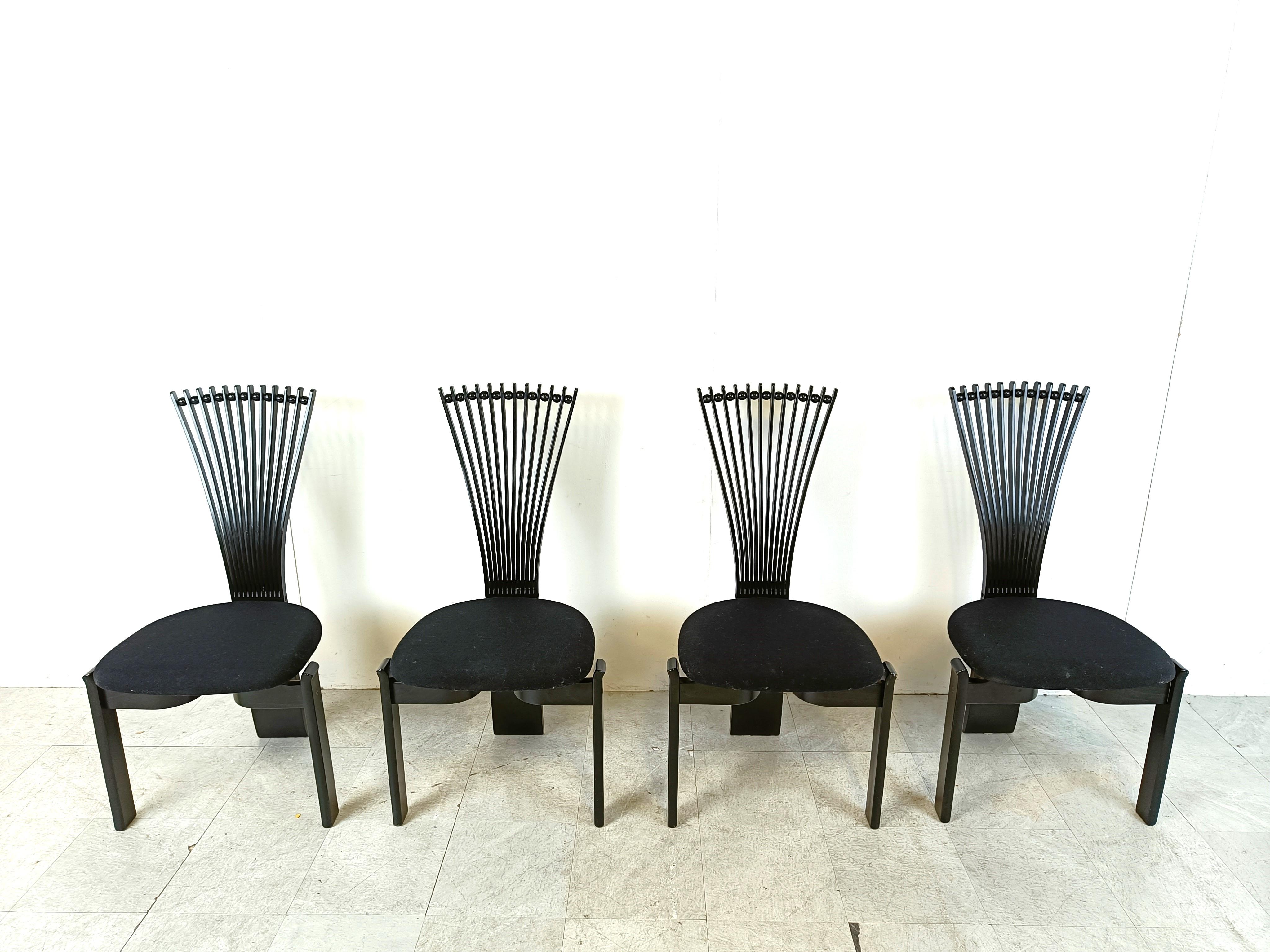 Post-Modern Totem chairs by Torstein Nislen for Westnofa, 1980s For Sale