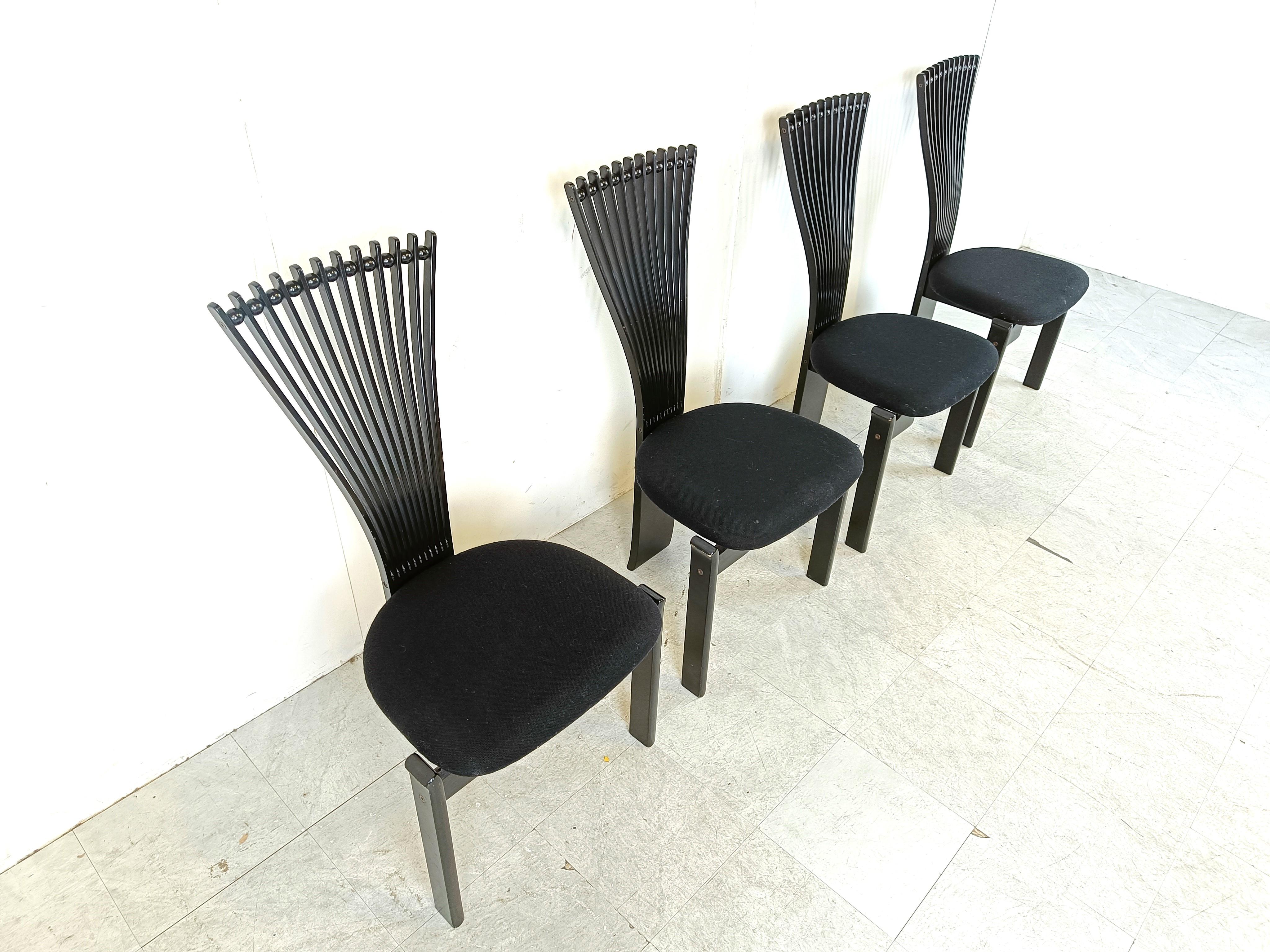 Late 20th Century Totem chairs by Torstein Nislen for Westnofa, 1980s For Sale