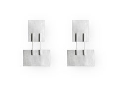 Totem Earrings in Sterling Silver 925 by Alejandra Campos Taylor