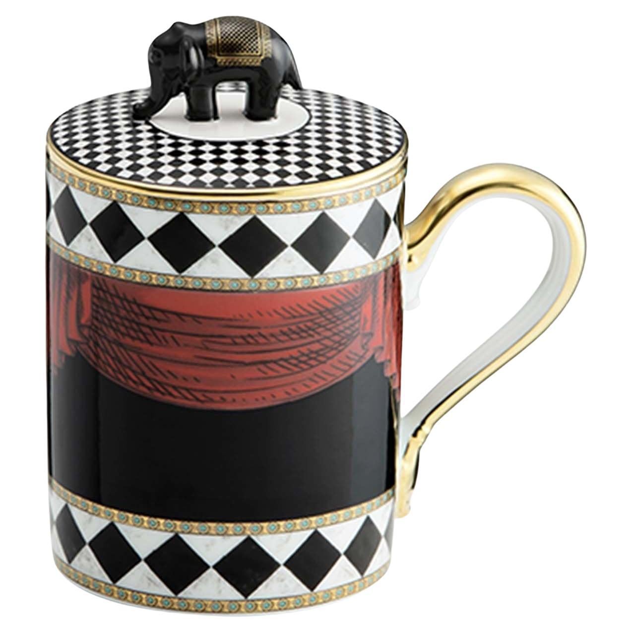 Taza Totem Elefante con Tapa by GINORI 1735