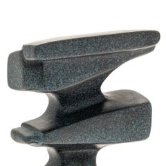 Totem Green Bronze Sculpture