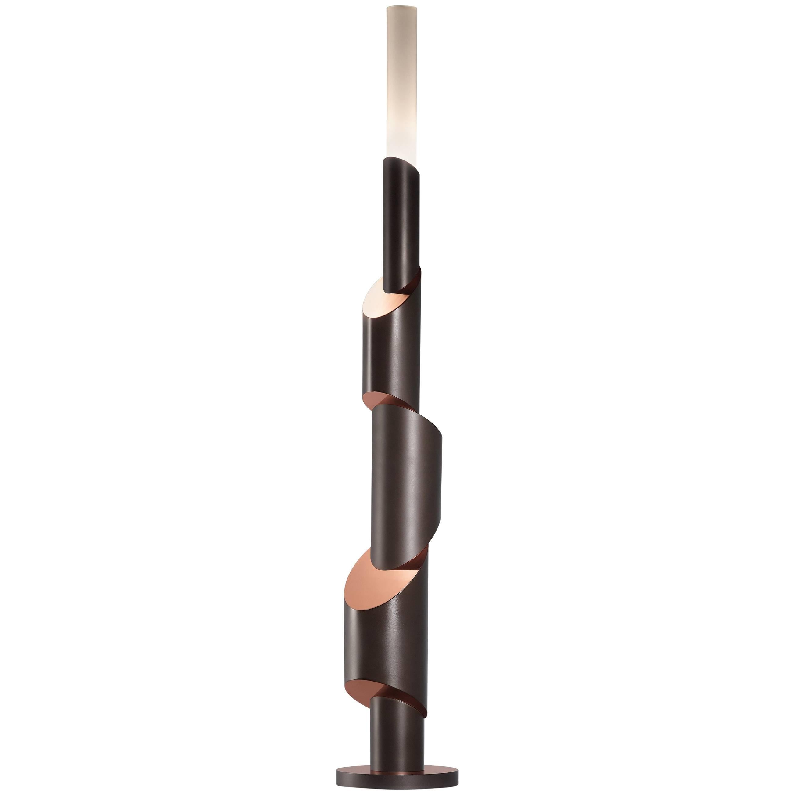 TOTEM I, Table Lamp, Signed William Guillon