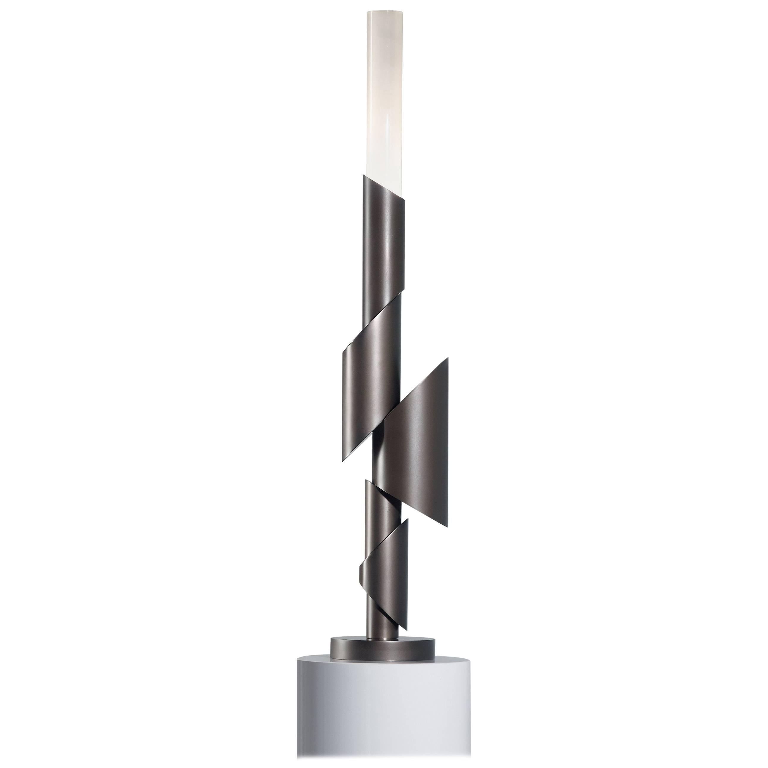 TOTEM III, Table Lamp, Signed William Guillon 