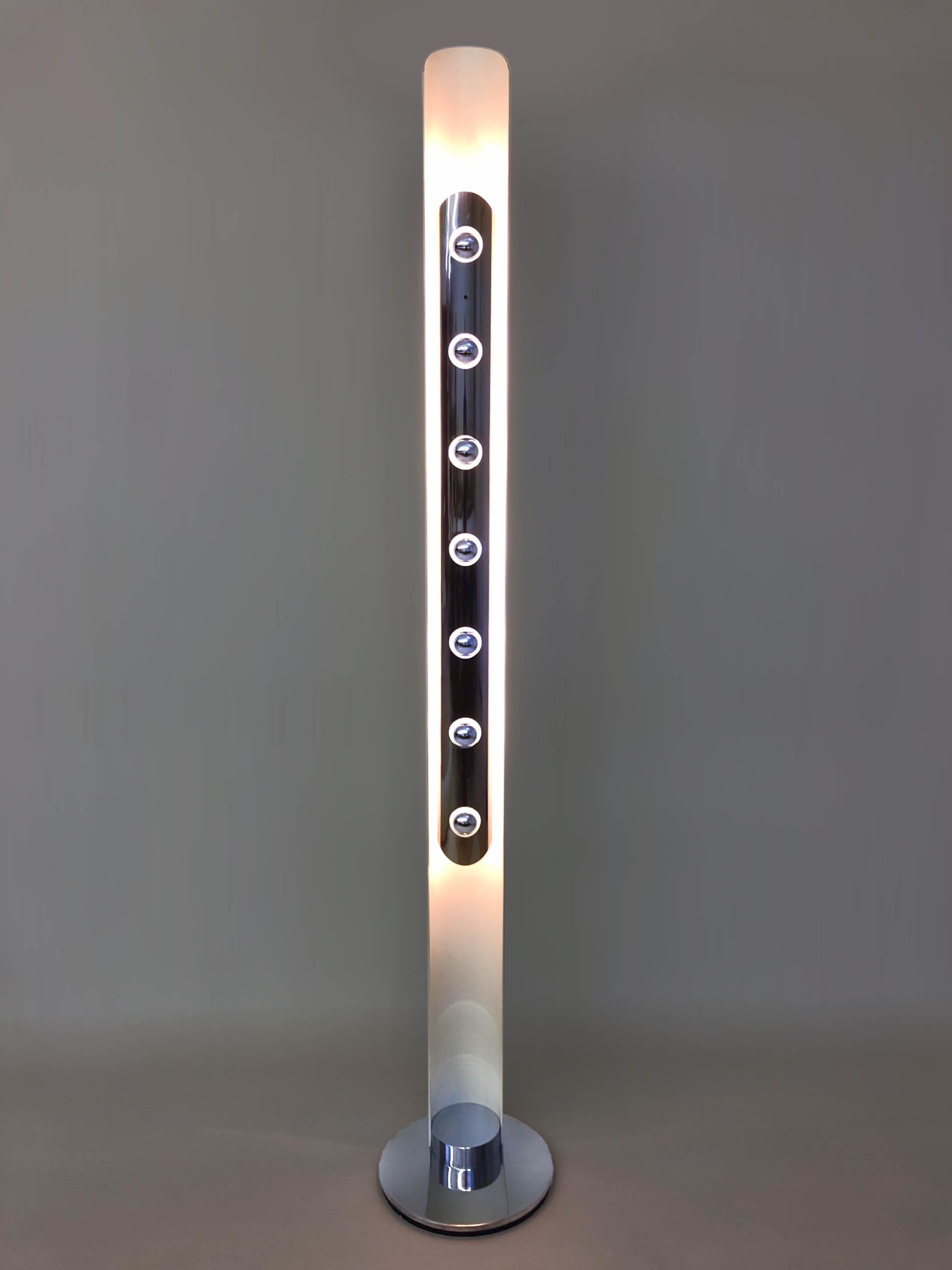 Totem-Lampe „5 Glühbirnen“, Enrico Tronconi, 1970 im Angebot 4