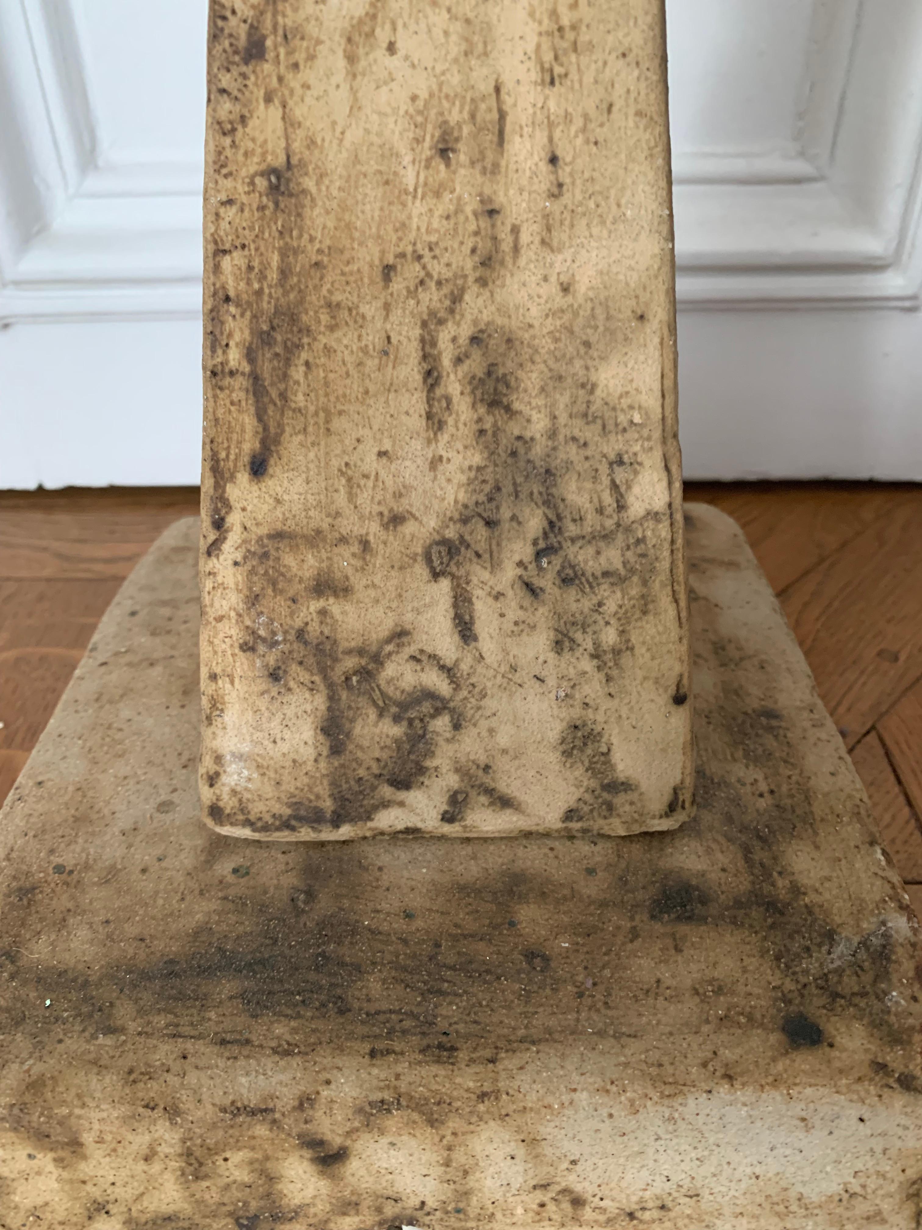 Totem Lamp by Bernard Rooke ceramic , England, 1960 6
