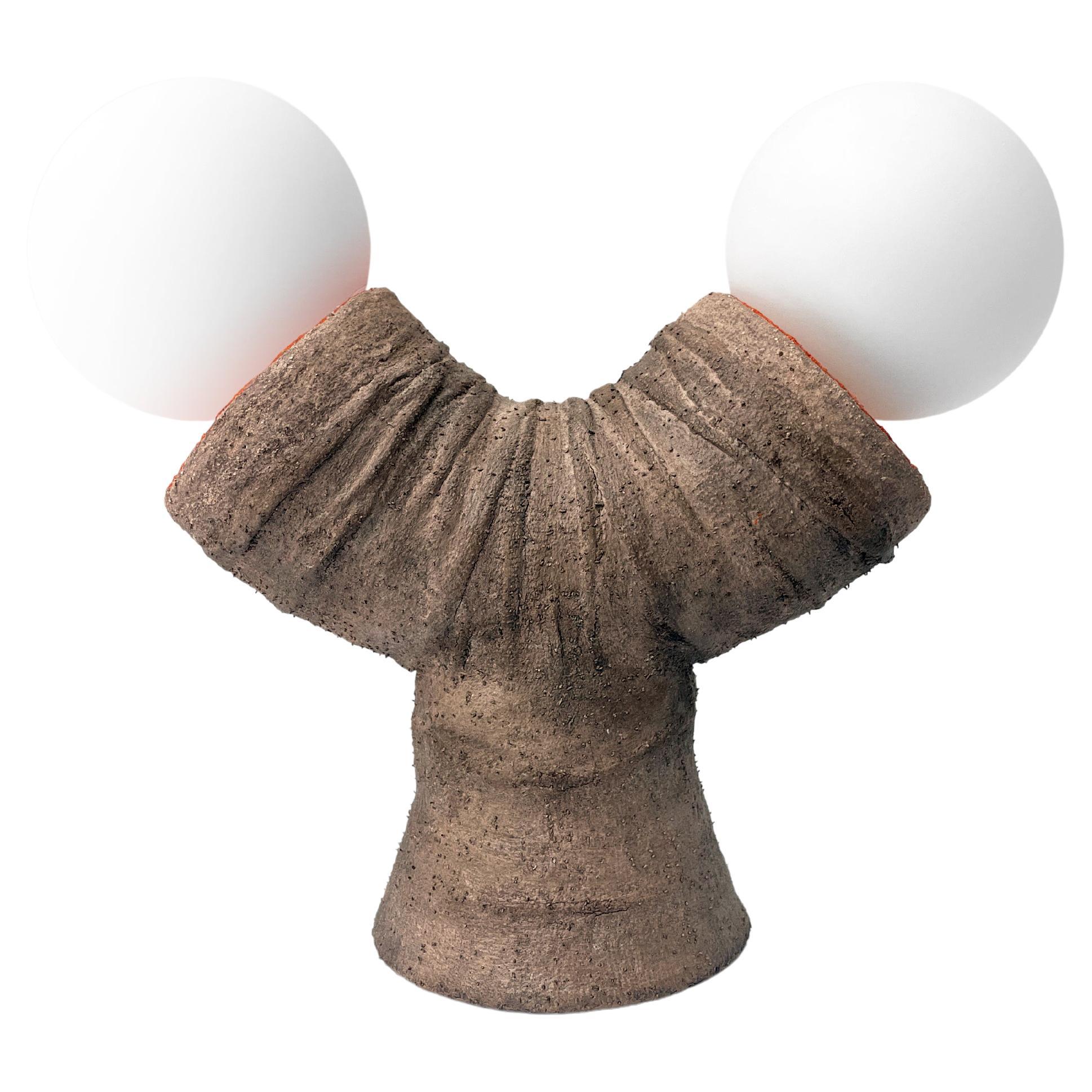 Contemporary dimmbare tischlampe - "Totem" von Nicola Cecutti im Angebot