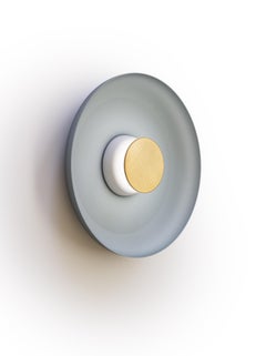 Totem Lighting Sconce Metal 15", LED module, Circular Design by Pablo Designs