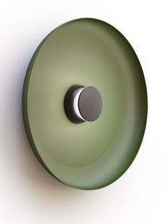 Totem Lighting Sconce Metal 22", LED module, Circular Design by Pablo Designs