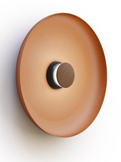 Totem Lighting Sconce Metal 22", LED module, Circular Design by Pablo Designs