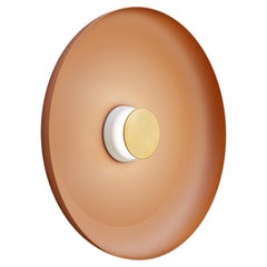 Totem Lighting Sconce Metal 22", LED module, Circular Design by Pablo Designs