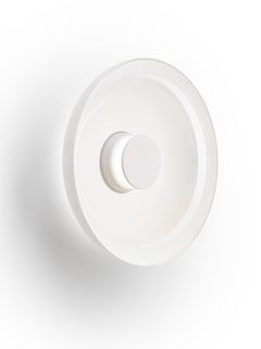 Totem Lighting Sconce Glass D - 17", Circular Design, LED, by Pablo Designs