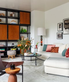 Totem Multi-Color Tower Glass Floor Lamp