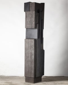 Totem N° 3, Einzelstück, von Michel Lucotte, Frankreich, 1975