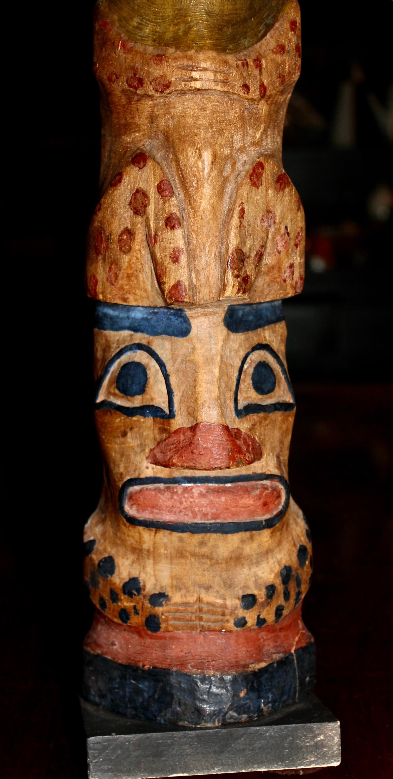 Totem Pole Model Nootka, Northwest Coast For Sale 2