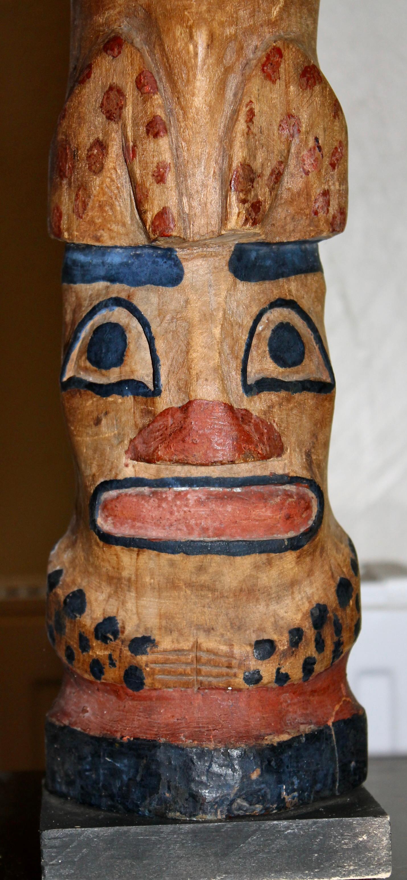 Totem Pole Model Nootka, Northwest Coast For Sale 4