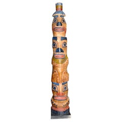 Totem Pole Model Nootka, Northwest Coast