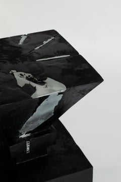 Totem Sculptural Side Table by Pedro Ávila