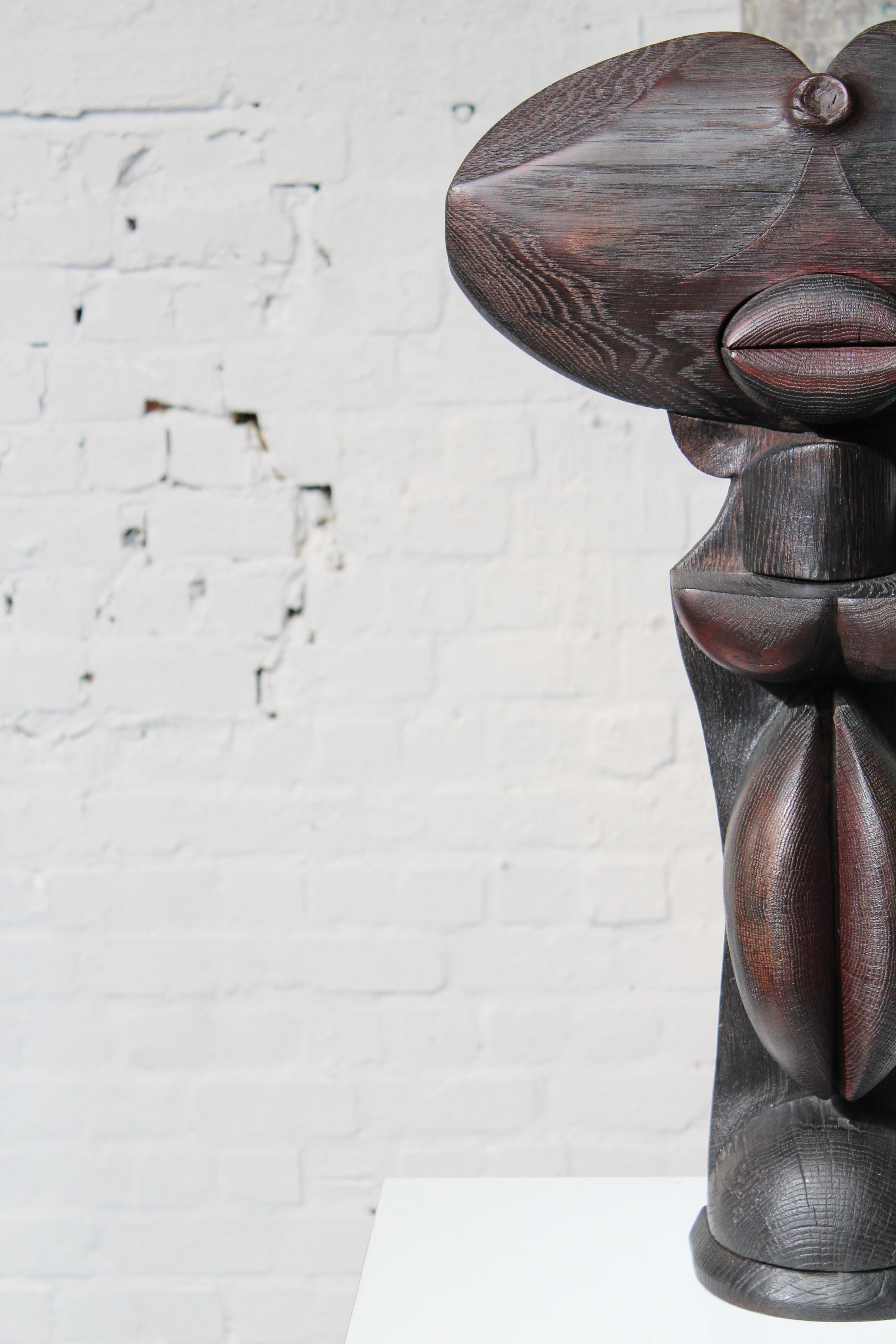 Fine XX secolo Scultura 'Totem' di Jacky de Maeyer in vendita