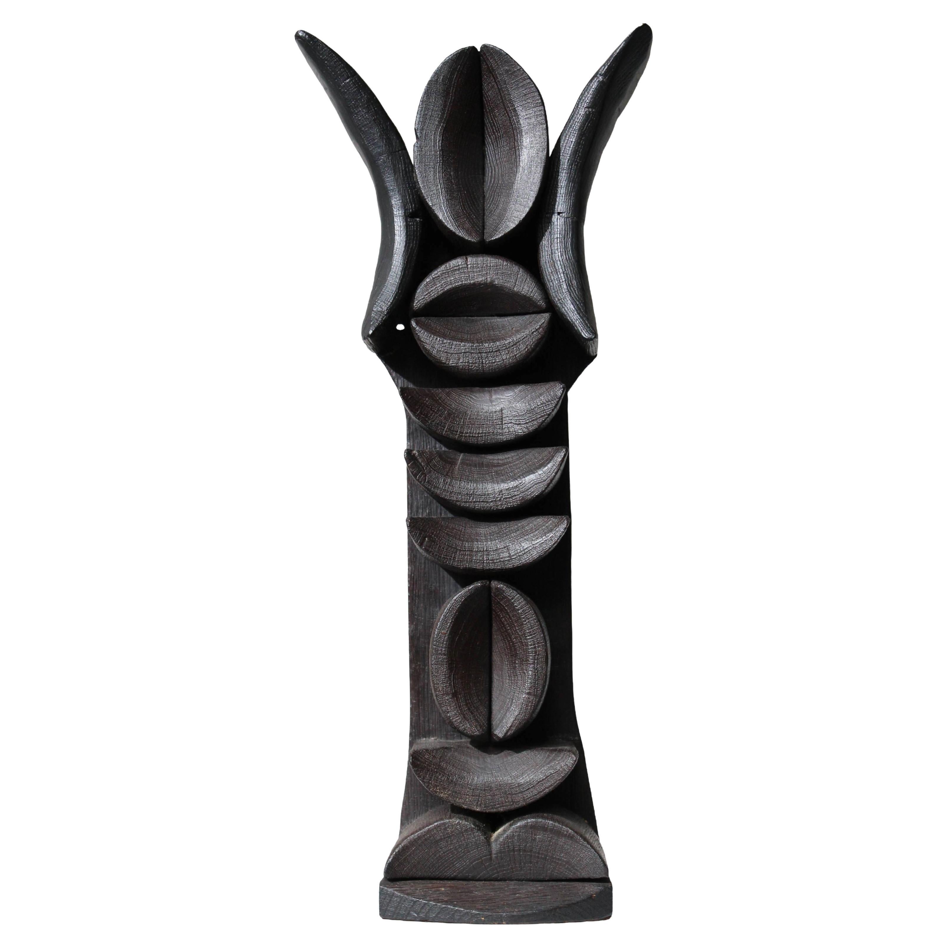 'Totem' sculpture by Jacky De Maeyer For Sale