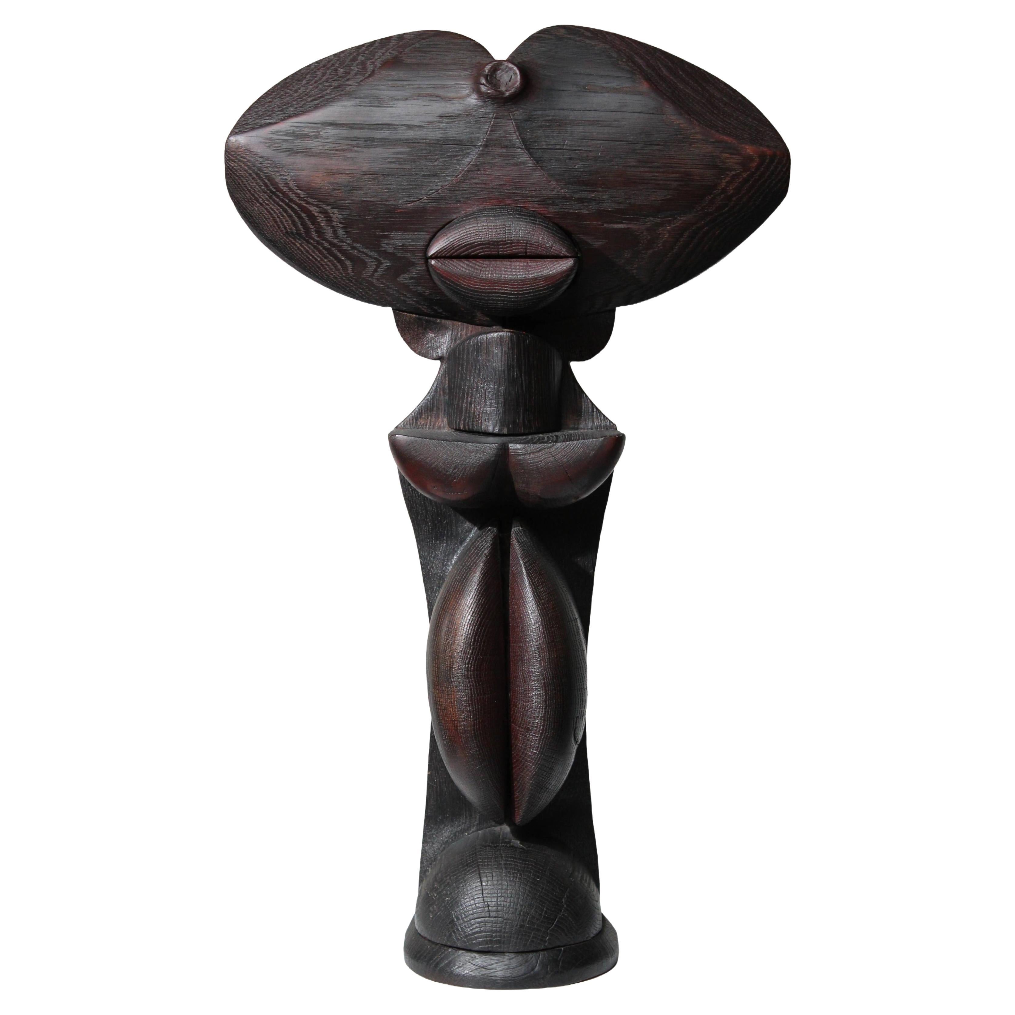 Sculpture "Totem" de Jacky De Maeyer en vente