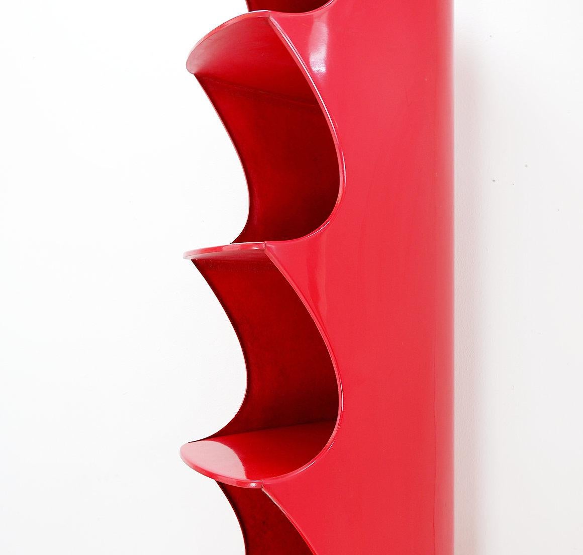 Totem shelve by Valeric Doubroucinskis for Rodier, 1970s en venta 5