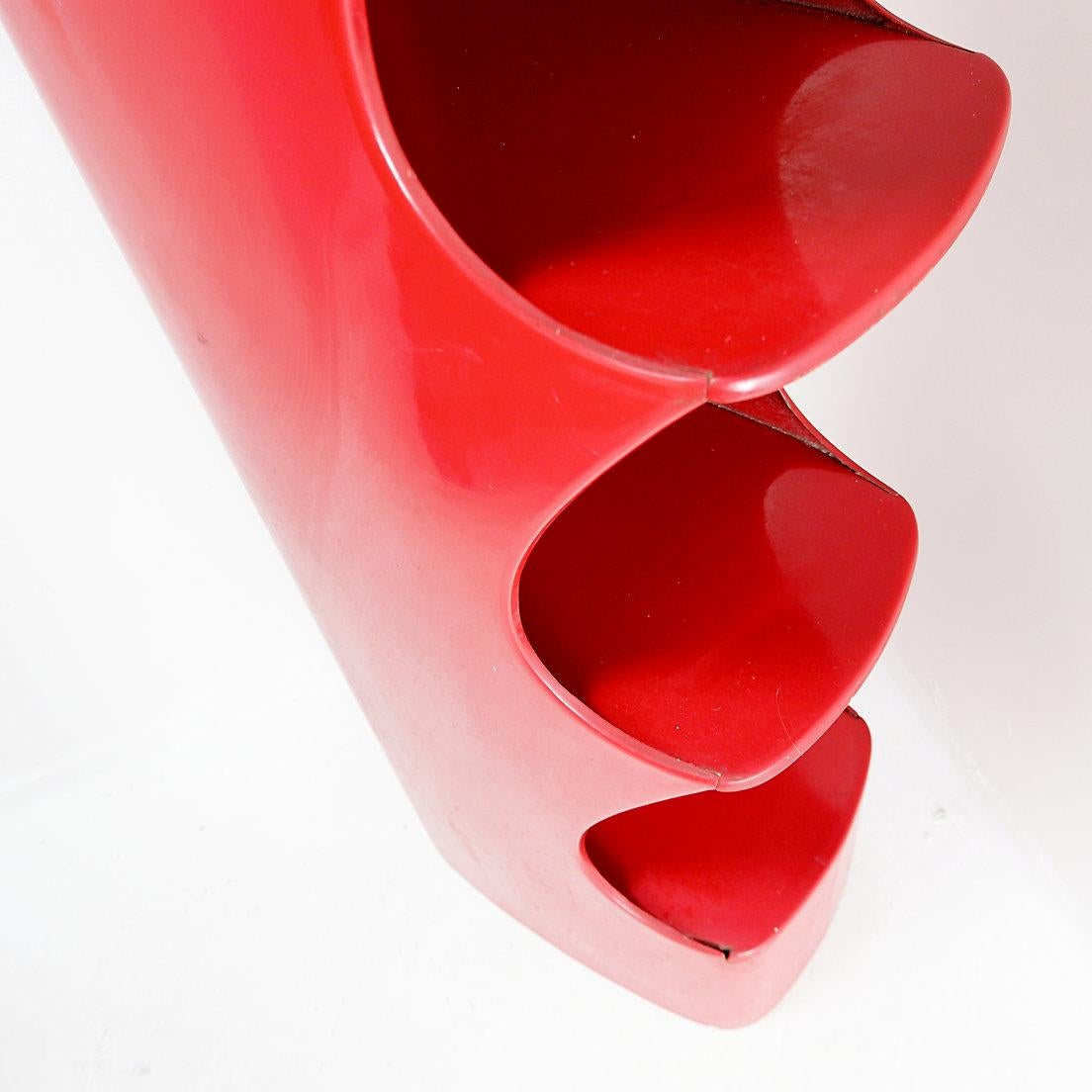 Totem shelve by Valeric Doubroucinskis for Rodier, 1970s en venta 9